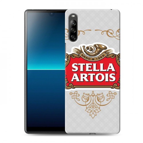 Дизайнерский силиконовый с усиленными углами чехол для Sony Xperia L4 Stella Artois