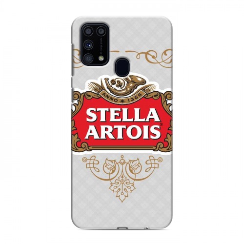 Дизайнерский силиконовый чехол для Samsung Galaxy M31 Stella Artois