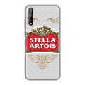 Дизайнерский силиконовый чехол для Huawei Y8p Stella Artois