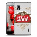 Дизайнерский пластиковый чехол для LG Optimus G Stella Artois