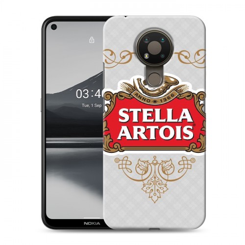 Дизайнерский силиконовый чехол для Nokia 3.4 Stella Artois