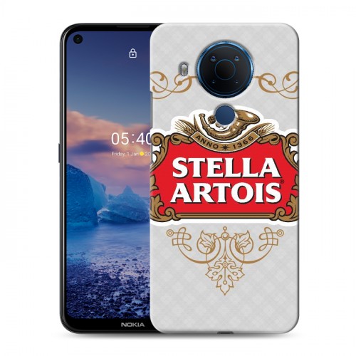 Дизайнерский силиконовый чехол для Nokia 5.4 Stella Artois