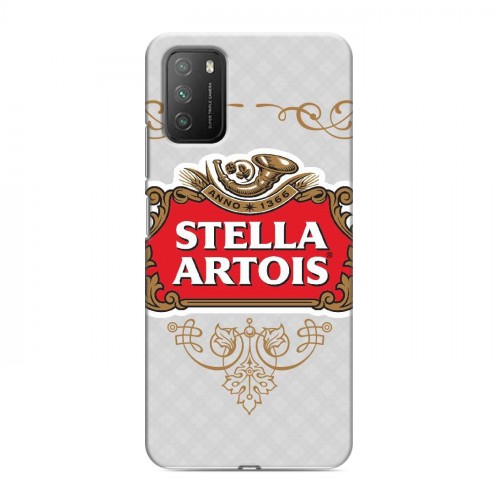 Дизайнерский пластиковый чехол для Xiaomi Poco M3 Stella Artois