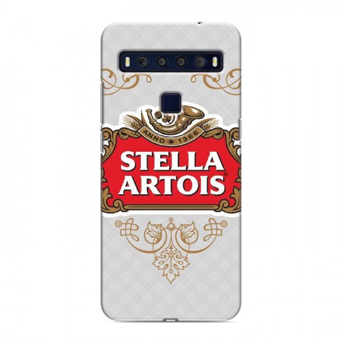 Дизайнерский пластиковый чехол для TCL 10L Stella Artois