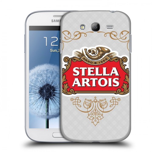 Дизайнерский пластиковый чехол для Samsung Galaxy Grand Stella Artois