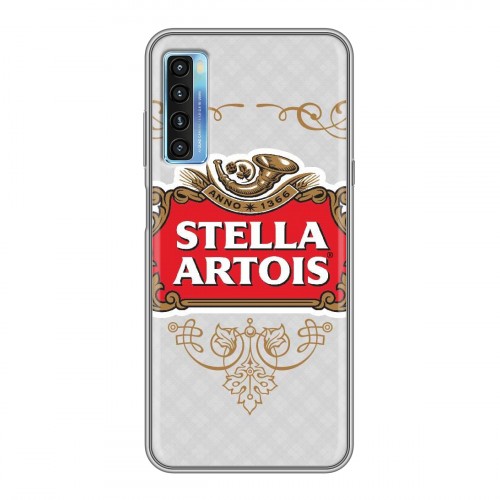 Дизайнерский силиконовый чехол для TCL 20L Stella Artois