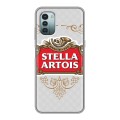 Дизайнерский силиконовый чехол для Nokia G11 Stella Artois