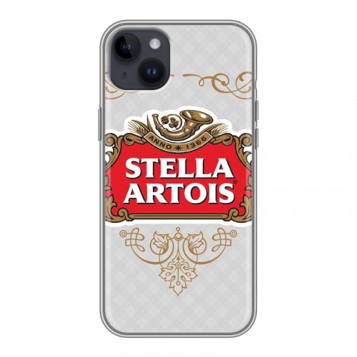Дизайнерский пластиковый чехол для Iphone 14 Plus Stella Artois