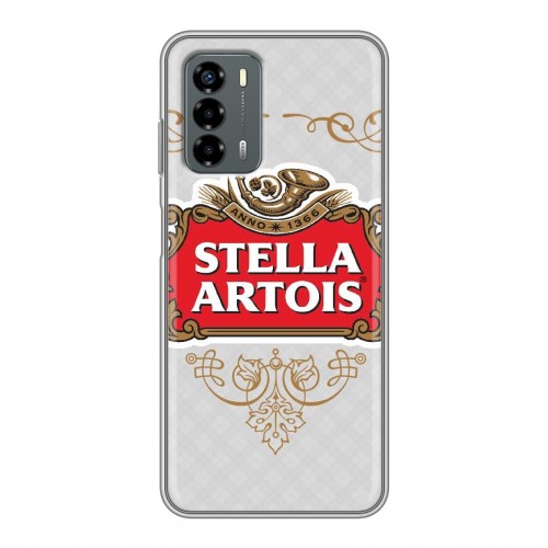 Дизайнерский силиконовый чехол для ZTE Blade V40 Vita Stella Artois