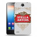 Дизайнерский пластиковый чехол для Lenovo S890 Stella Artois