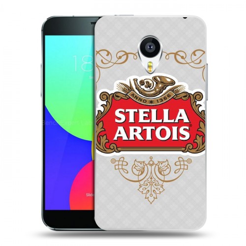 Дизайнерский пластиковый чехол для Meizu MX4 Stella Artois