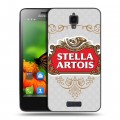 Дизайнерский пластиковый чехол для Lenovo S660 Stella Artois