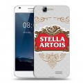 Дизайнерский пластиковый чехол для Huawei Ascend G7 Stella Artois