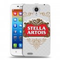 Дизайнерский пластиковый чехол для Lenovo S650 Ideaphone Stella Artois