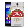 Дизайнерский пластиковый чехол для Lenovo P90 Stella Artois