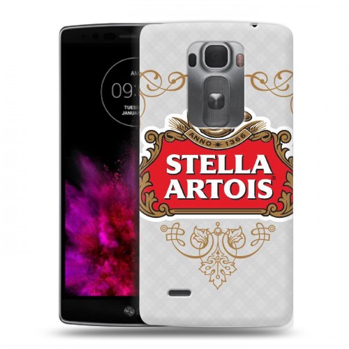 Дизайнерский пластиковый чехол для LG G Flex 2 Stella Artois