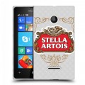 Дизайнерский пластиковый чехол для Microsoft Lumia 435 Stella Artois