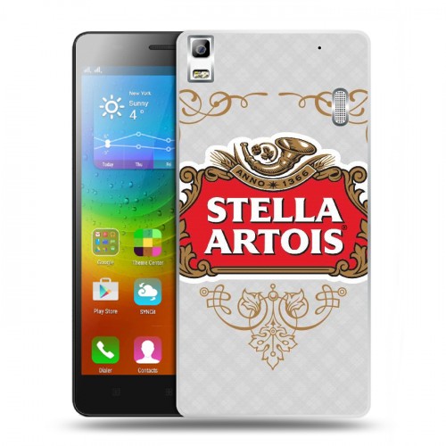 Дизайнерский пластиковый чехол для Lenovo A7000 Stella Artois