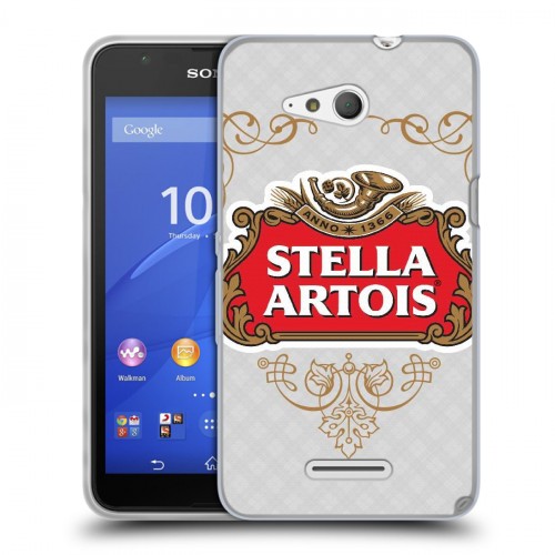 Дизайнерский пластиковый чехол для Sony Xperia E4g Stella Artois