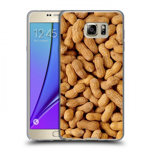 Дизайнерский пластиковый чехол для Samsung Galaxy Note 5 Орехи