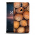 Дизайнерский пластиковый чехол для Nokia 8 Sirocco Орехи