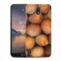 Дизайнерский силиконовый чехол для Nokia 1.3 Орехи