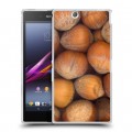 Дизайнерский пластиковый чехол для Sony Xperia Z Ultra  Орехи