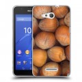 Дизайнерский пластиковый чехол для Sony Xperia E4g Орехи