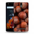 Дизайнерский силиконовый чехол для Wileyfox Storm Орехи