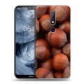 Дизайнерский силиконовый чехол для Nokia 6.1 Plus Орехи