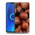 Дизайнерский силиконовый чехол для Alcatel 5V Орехи