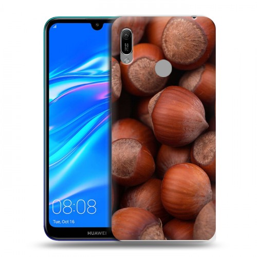 Дизайнерский пластиковый чехол для Huawei Y6 (2019) Орехи