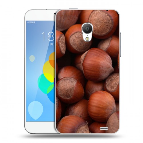 Дизайнерский силиконовый чехол для  Meizu MX3 Орехи