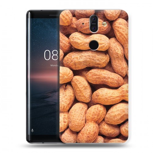 Дизайнерский пластиковый чехол для Nokia 8 Sirocco Орехи