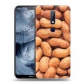 Дизайнерский пластиковый чехол для Nokia 6.1 Plus Орехи