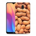 Дизайнерский силиконовый с усиленными углами чехол для Xiaomi RedMi 8A Орехи