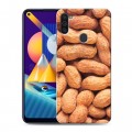 Дизайнерский пластиковый чехол для Samsung Galaxy M11 Орехи