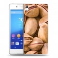 Дизайнерский пластиковый чехол для Sony Xperia Z3+ Орехи