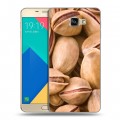 Дизайнерский силиконовый чехол для Samsung Galaxy A9 Орехи