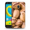 Дизайнерский пластиковый чехол для Alcatel U5 Орехи