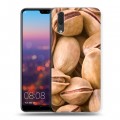 Дизайнерский силиконовый чехол для Huawei P20 Орехи