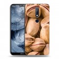 Дизайнерский пластиковый чехол для Nokia 6.1 Plus Орехи