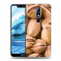 Дизайнерский пластиковый чехол для Nokia 5.1 Plus Орехи