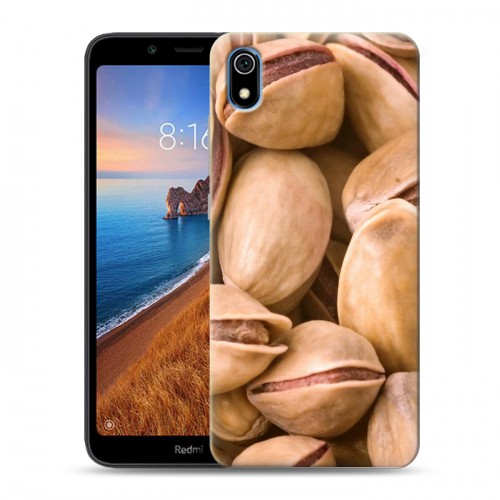 Дизайнерский силиконовый чехол для Xiaomi RedMi 7A Орехи