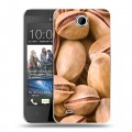 Дизайнерский пластиковый чехол для HTC Desire 300 Орехи