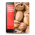 Дизайнерский пластиковый чехол для Xiaomi RedMi Note Орехи