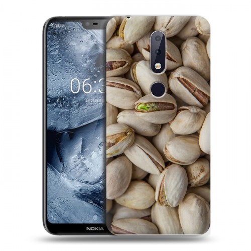 Дизайнерский пластиковый чехол для Nokia 6.1 Plus Орехи