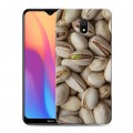 Дизайнерский силиконовый с усиленными углами чехол для Xiaomi RedMi 8A Орехи