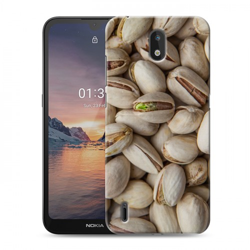 Дизайнерский силиконовый чехол для Nokia 1.3 Орехи