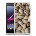 Дизайнерский пластиковый чехол для Sony Xperia Z Ultra  Орехи